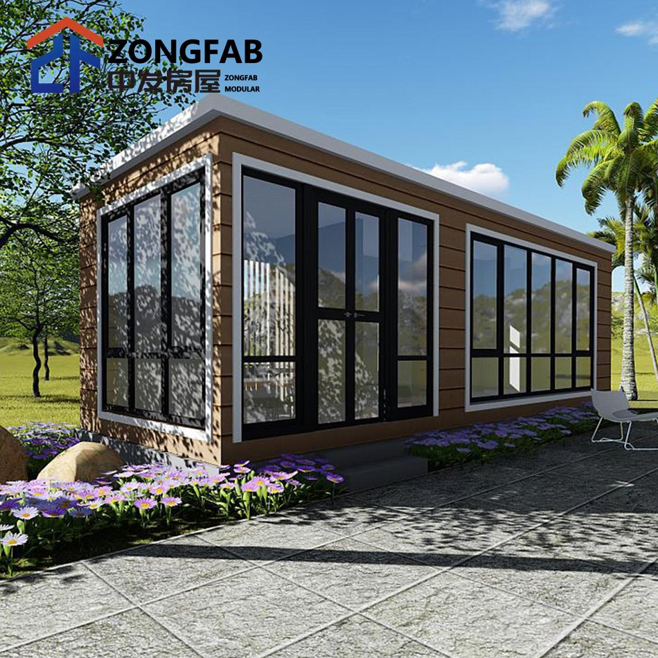 Second Hand Shipping Container Transform Renovation House with A/C Bathroom Kitchen