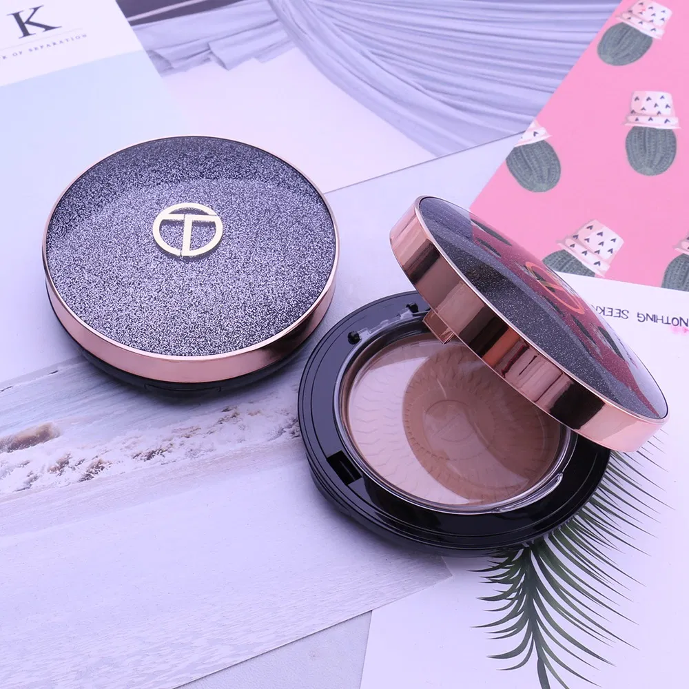 Y106 Dark Shades Long Lasting Face Body Makeup Foundation Powder Pressed Private Label