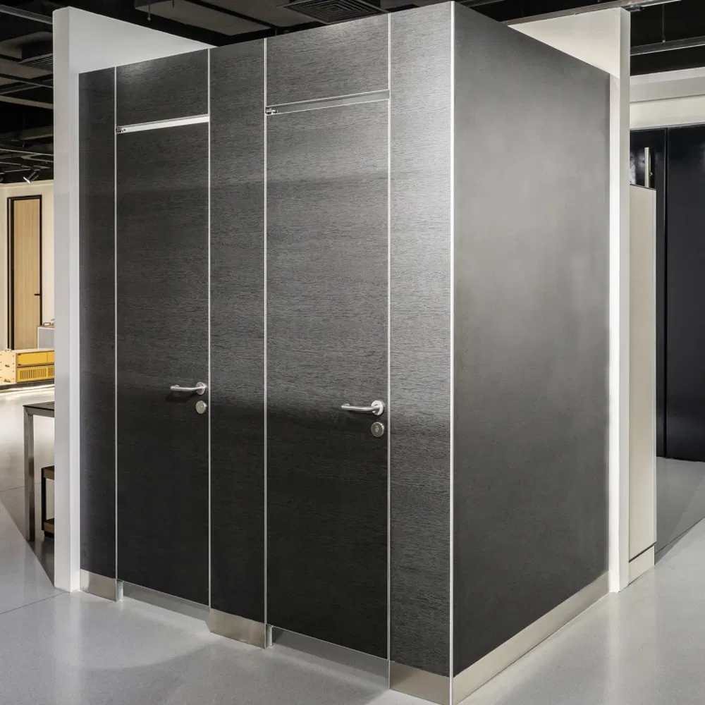 Waterproof Debo Prime Series 36mm High Pressure Laminate HPL Toilet Partition