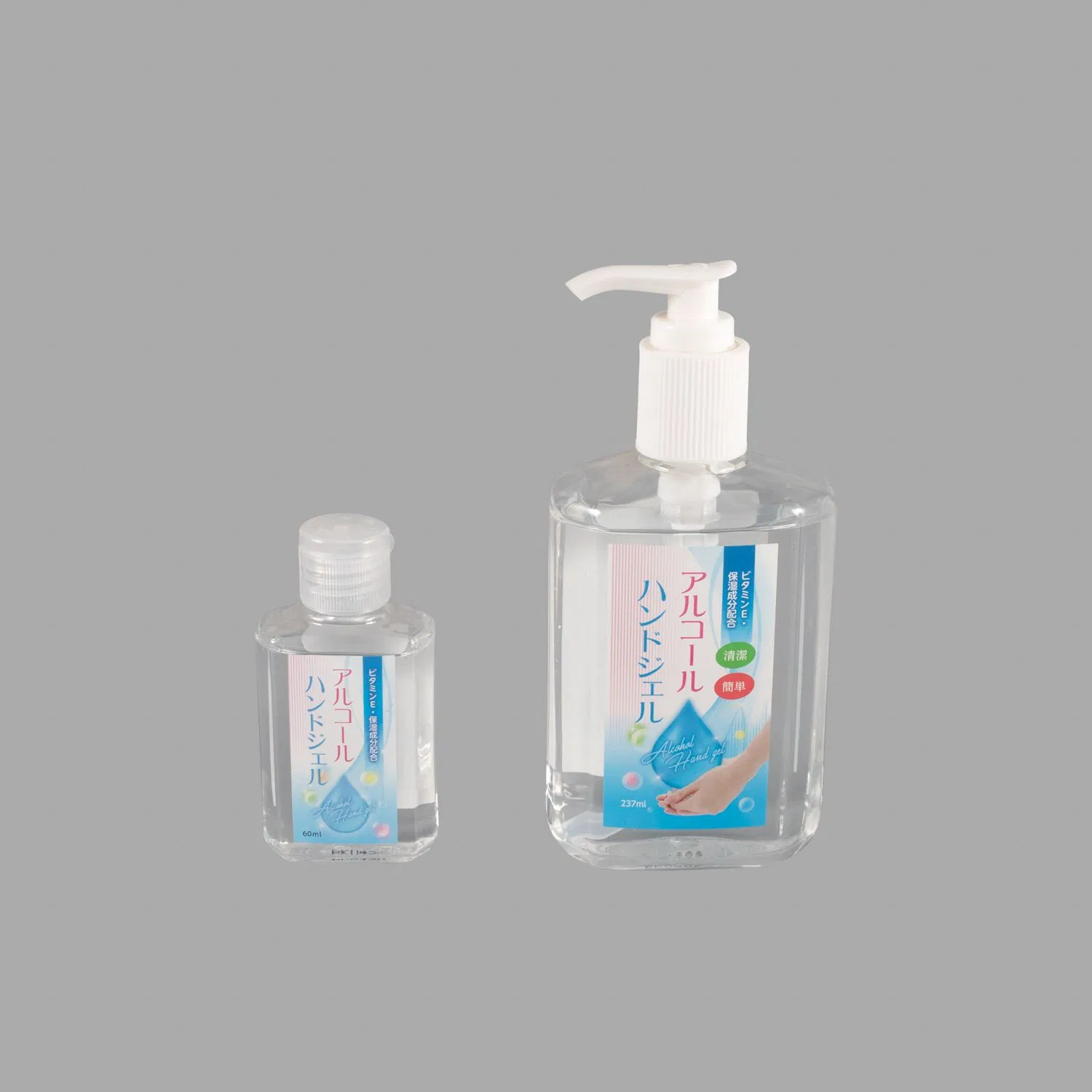 236ml (8FL oz) Wash Free Private Label Disinfectant Alcohol Hand Sanitizer Gel