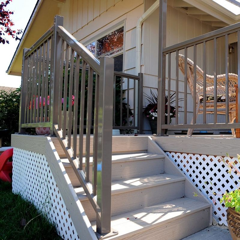Aluminium Railing / Balustrade for Balcony and Stairs