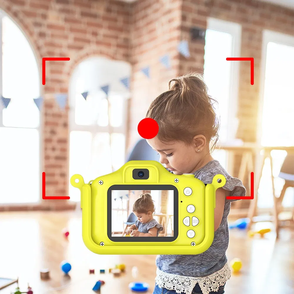 Featuring Cartoon Characters and HD Display Affordable Kids' Digital Camera
