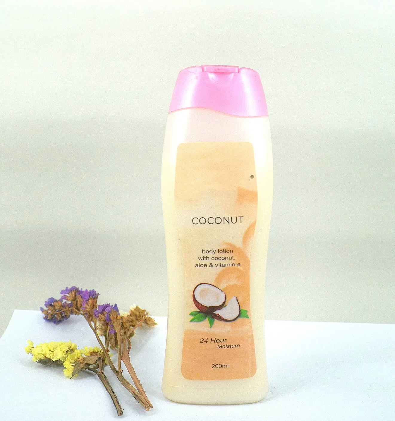 200ml Body Lotion with Vitamin E, Coconut and Aloe