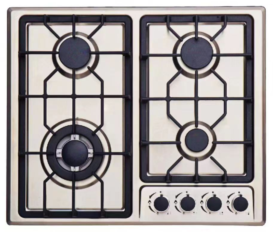 CE CB OEM with Ename Pan Support Four Burners Gas Hob (JZS54011C)