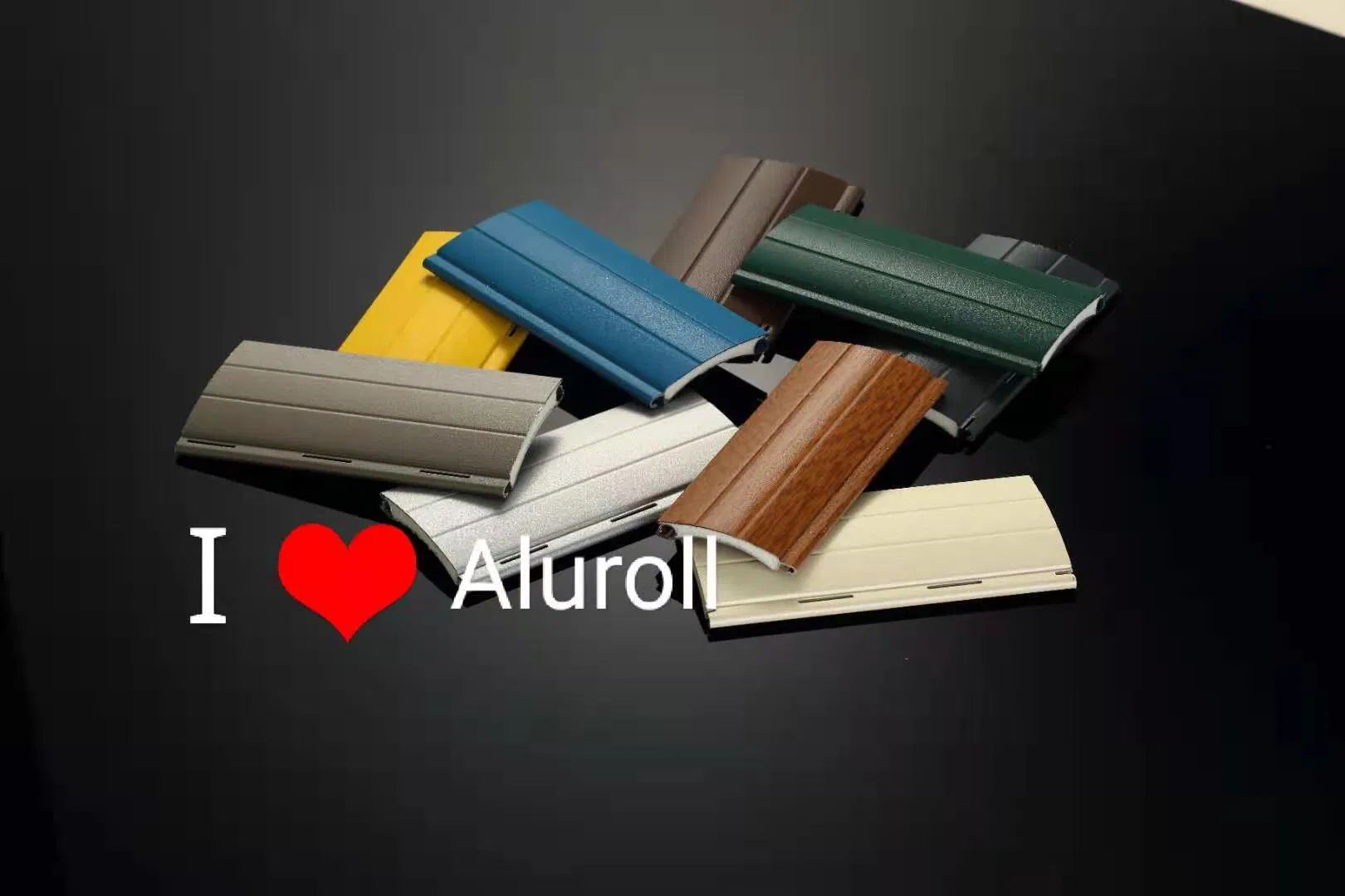 Aluminum Foam Filled Slats for Shutter Doors and Windows