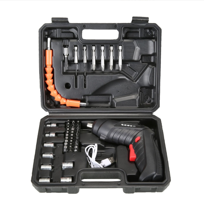 47PCS Electric Screwdriver Set Electric Screwdriver Kit Power Tools