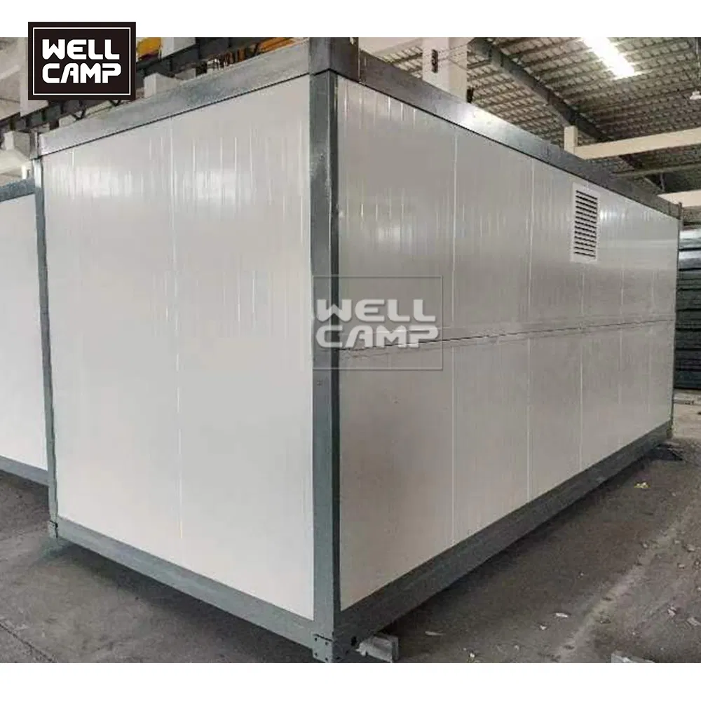 Factory Price Steel Structure Caravan Isolation Room Space Saving Folding Tiny House