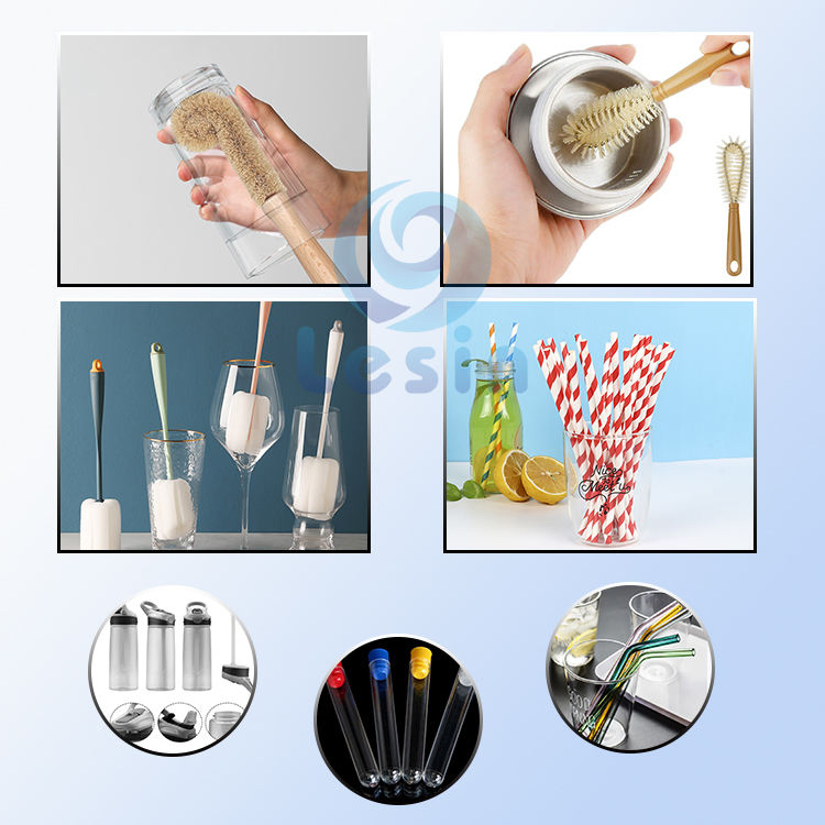 New Quality Stainless Handle Bottle Brush Cleaning Brushes