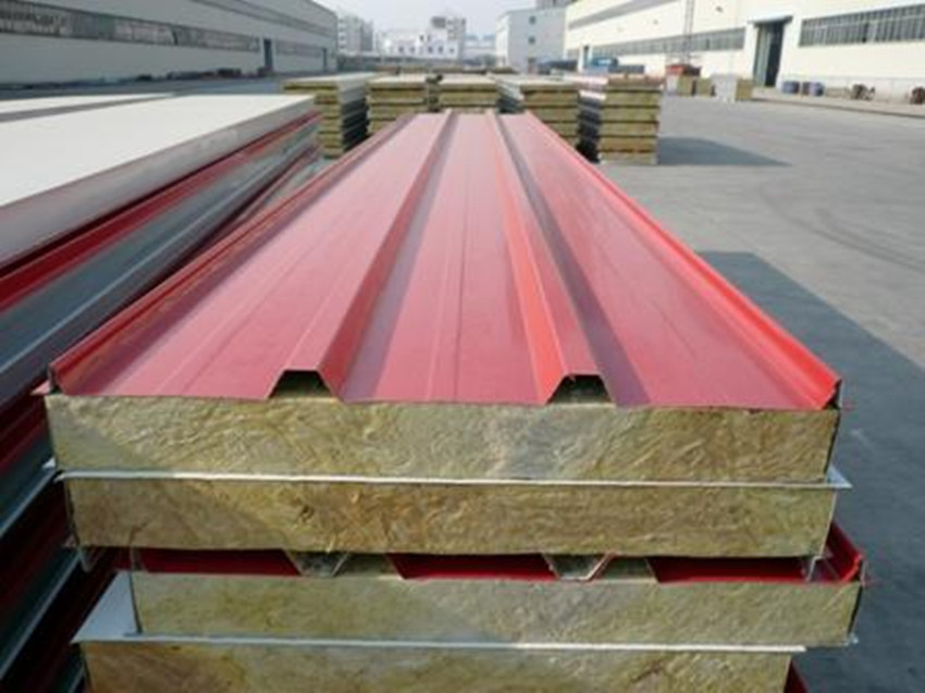High Quality Steel Mineral Wool Panel for Roofing, Wall PU Panel, EPS Wall Board