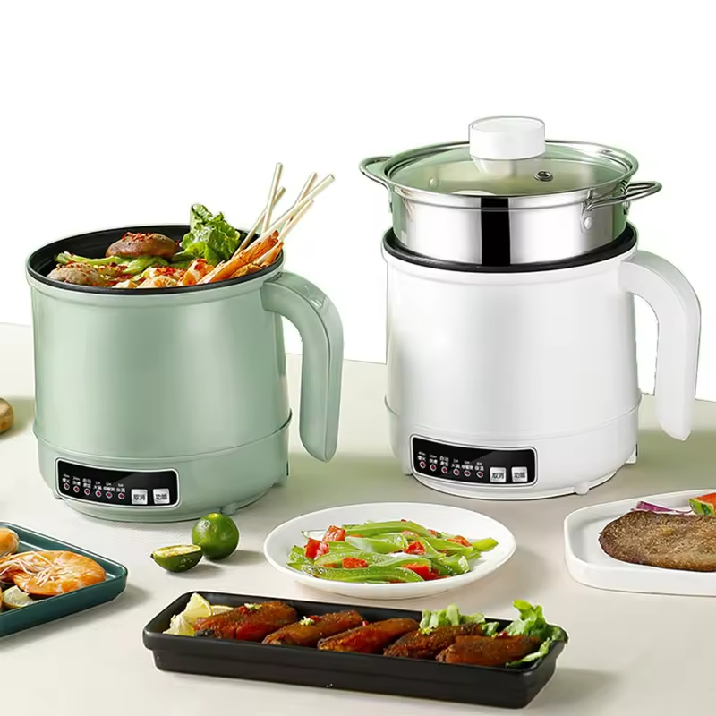 1.7L 600W Household High Quality Non Stick Hot Pot Cooker Electric Skillets