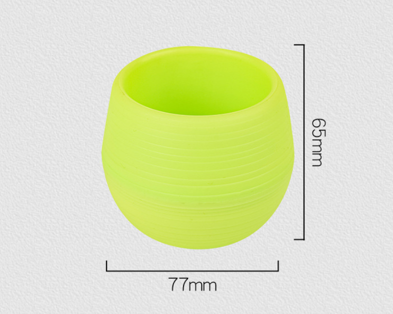 Горшки цветочные мини цветной пластик под заказ