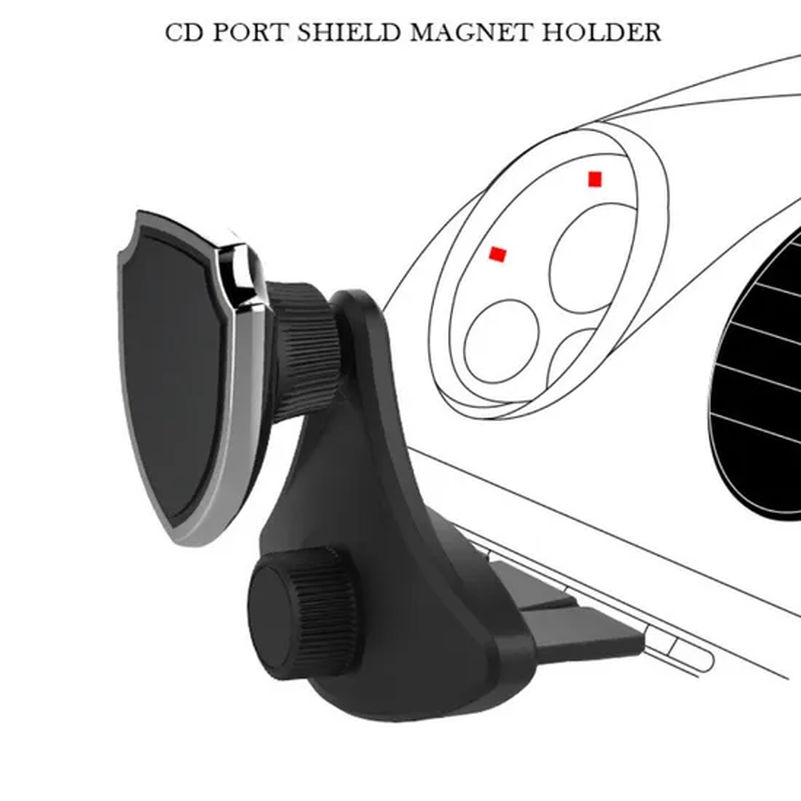 Magnetic Phone Holder Bracket Clip Car Phone Mount Slot Cell Phone Accessory Tg007_14