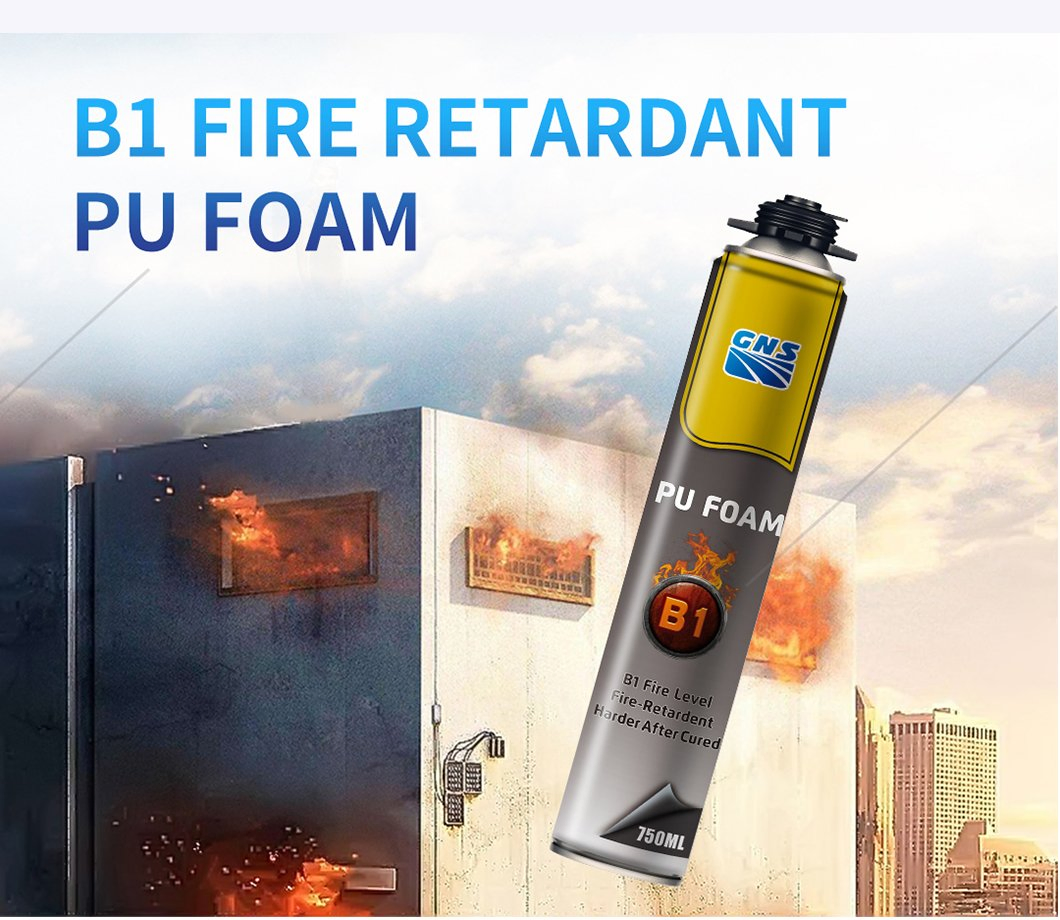 Gns Fireproof B1 Grade Building PU Foam