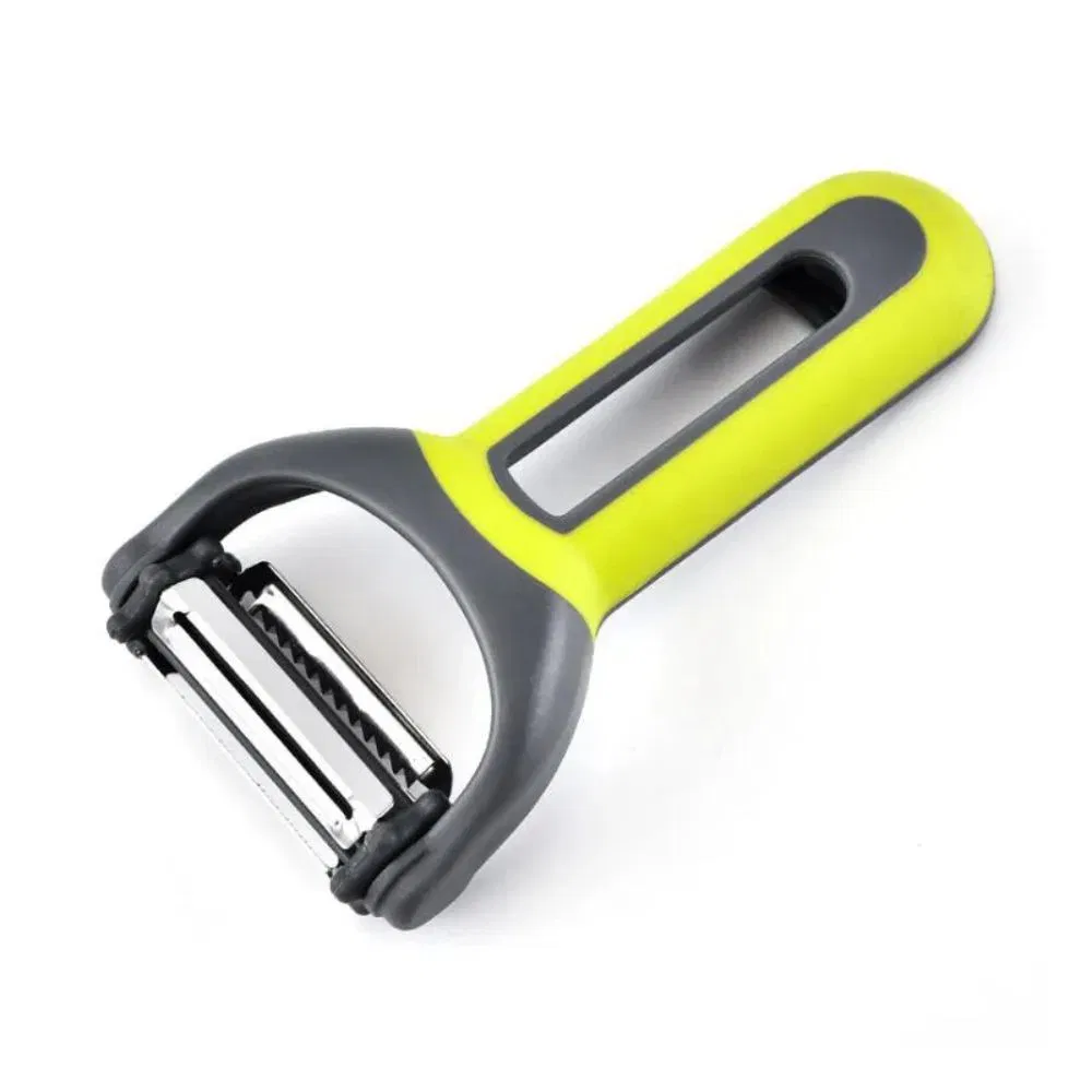 Multi-Function 4-in-1 Vegetable Peeler Rotary Serrated Fruit Peeler Straight