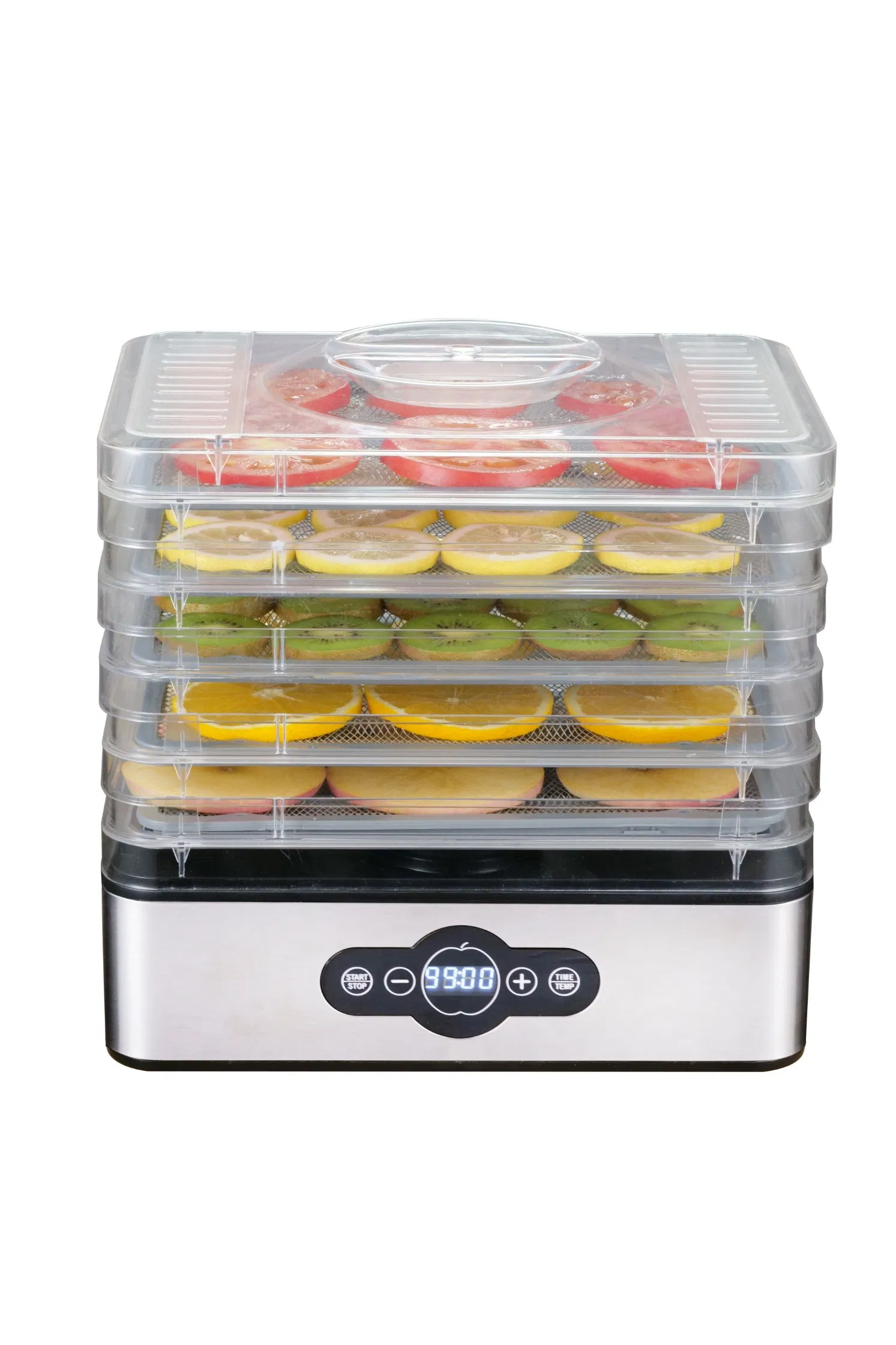 Food Dehydrator Household Fruit Dryer Steel Multi-Tier Preserver