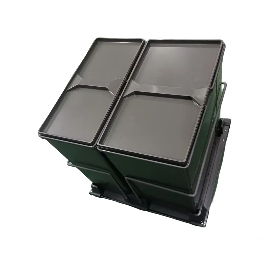 Встроенная мусорная урна Tekey для кухни, 2x31 л