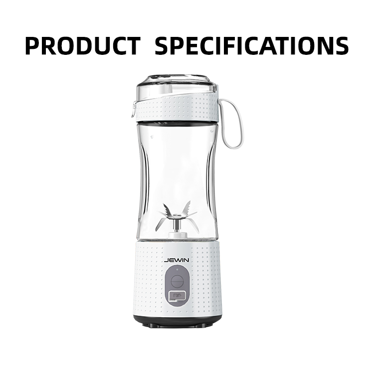Jewin Portable Electric Juicer Cup Newest Fruit Mixer with Type-C Rechargeable Function
