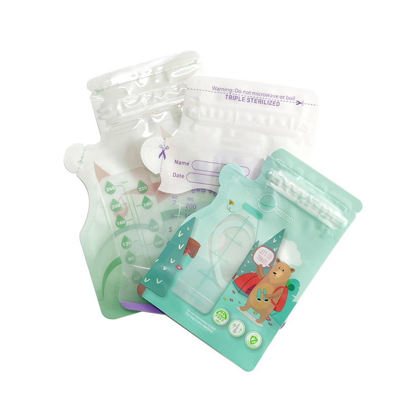 Wholesale Price BPA Free Breast Milk Storage Bags Custom Milk Storage Bag
