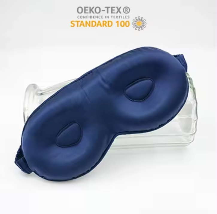 New Arrival 3D Eye Mask 100% Pure Mulberry Silk Drawstring Bag Eye Mask Accessories