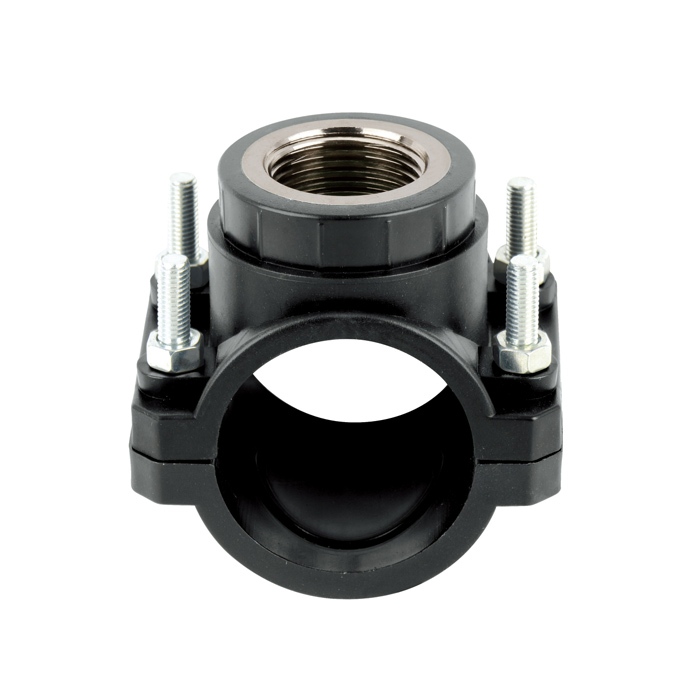 Brass Insert Saddle Facory Price High Quality Irrigation HDPE PE PP Compression Fittings PVC HDPE Ball Valve