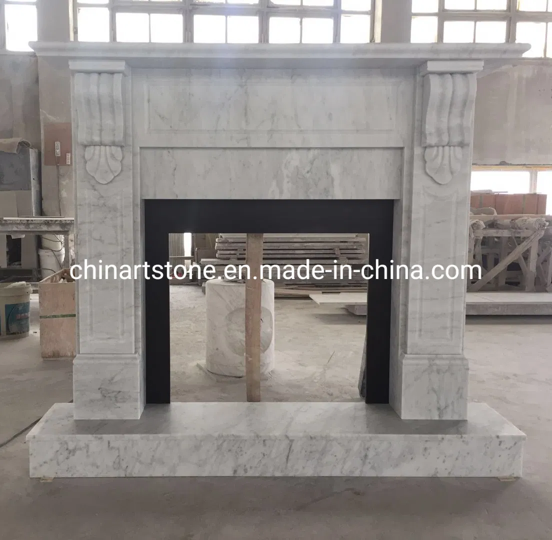 Simple Marble Fireplace for Wholesale