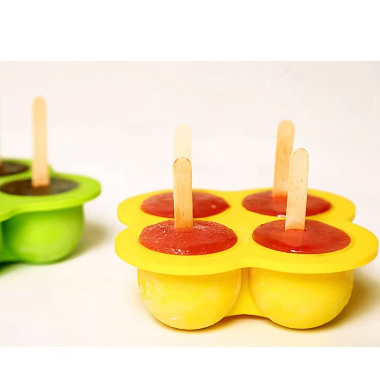 Waterproof Portable Reusable Stackable Collapsible Refrigerator Airtight Silicone Baby Food Storage Container