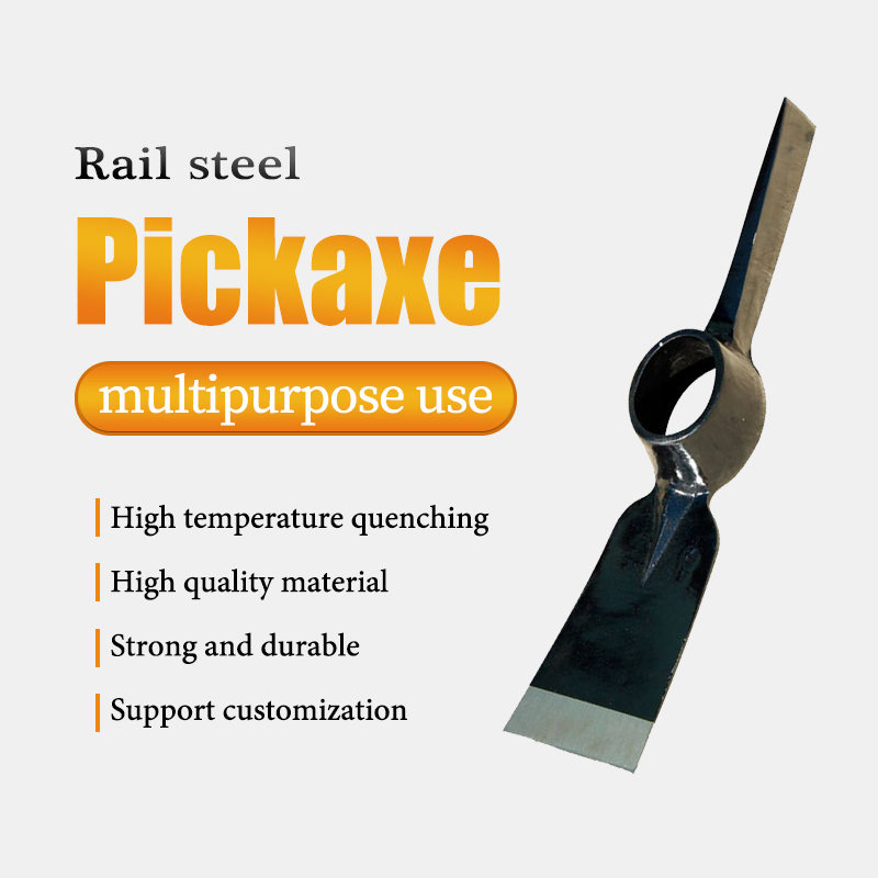 Good Price High Quality Pickaxe with Wooden Handle Farming Digging Tools