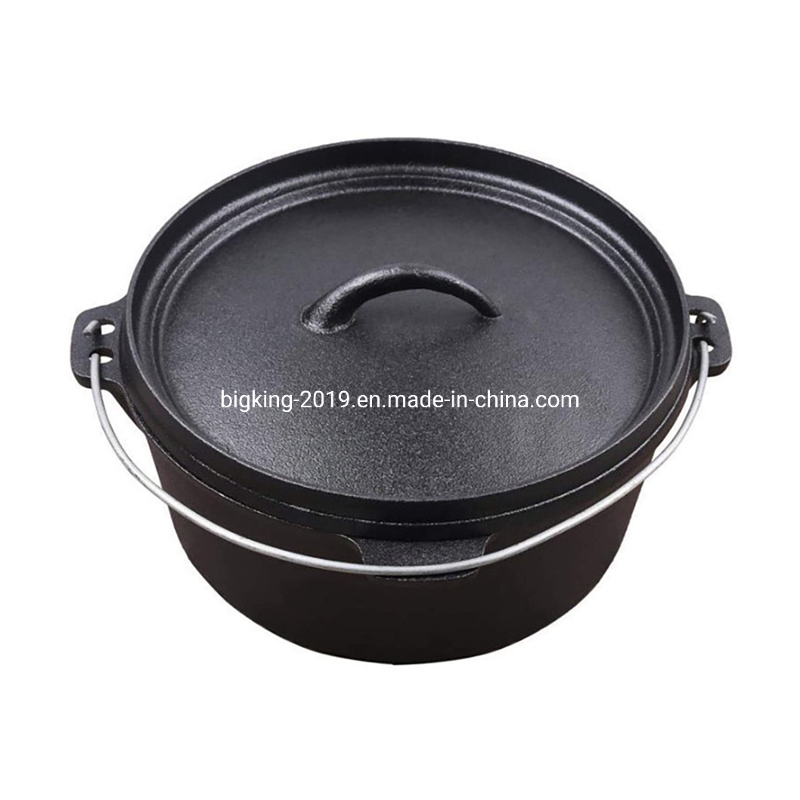 Outdoor Pot Cast Iron Cookware Camping Dutch Oven