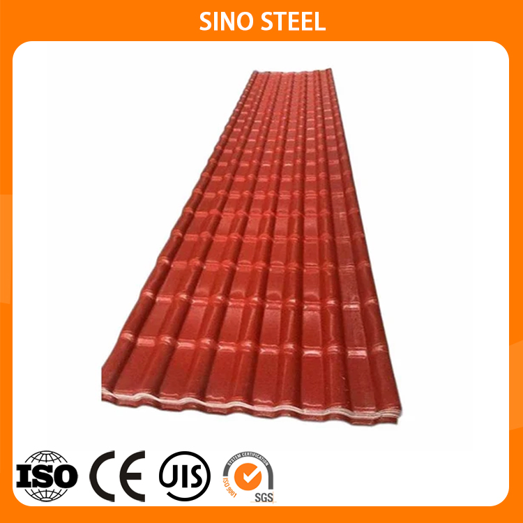 Red Wine Color Roof Sheets PPGI Corrugated Sheet