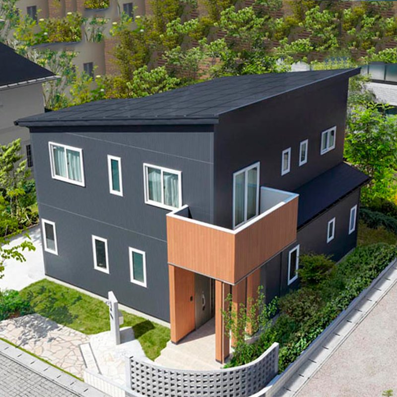 Free Design Light Gauge Steel Frame Prefab House with 3 Bedrooms Garage