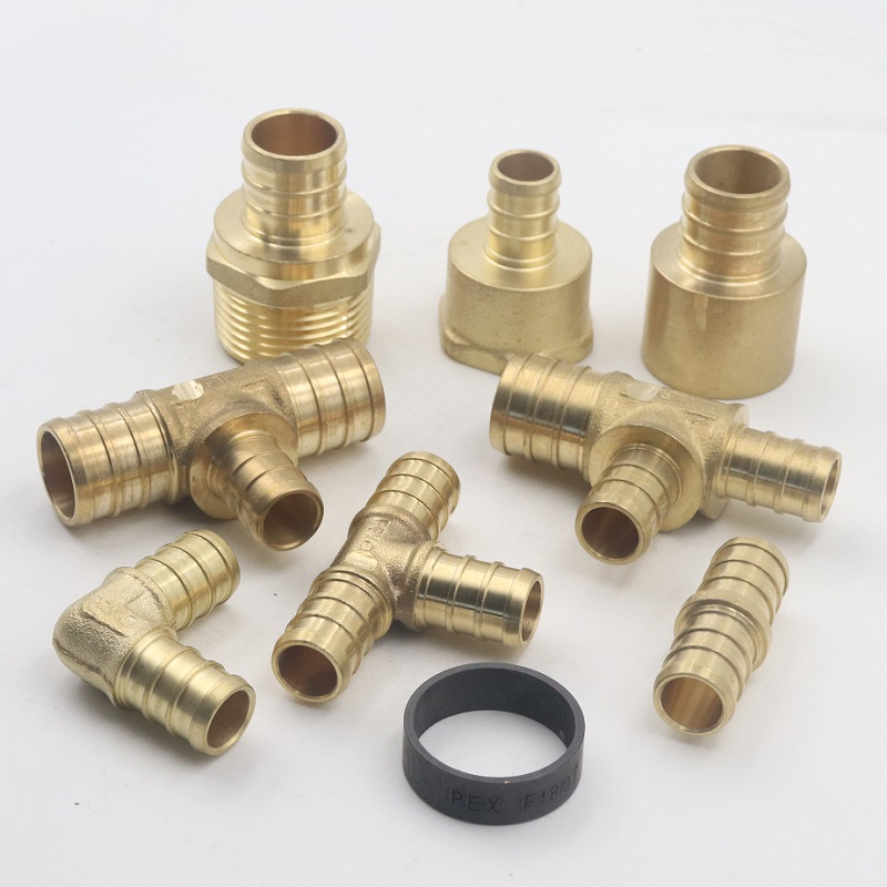 1/2" NPT Lead Free Female Pex Coupler Fitting