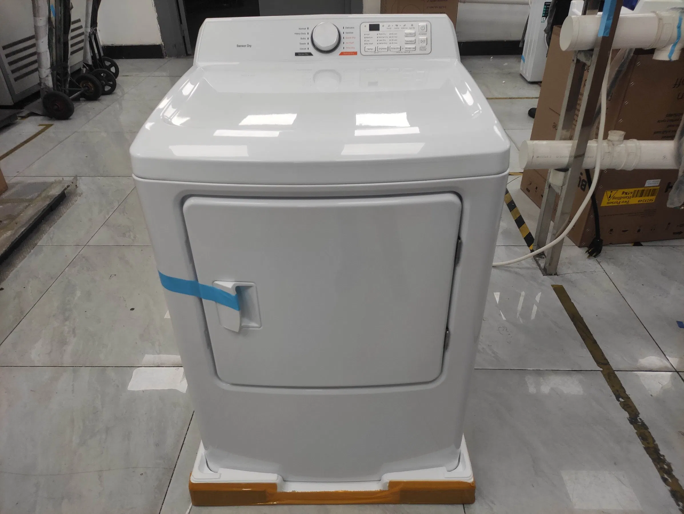 Smad Top Load Matching Automatic 7 Cuft Energy Efficient Gas Electric Condenser OEM Clothes Dryer with Ddt-170albmu (G)