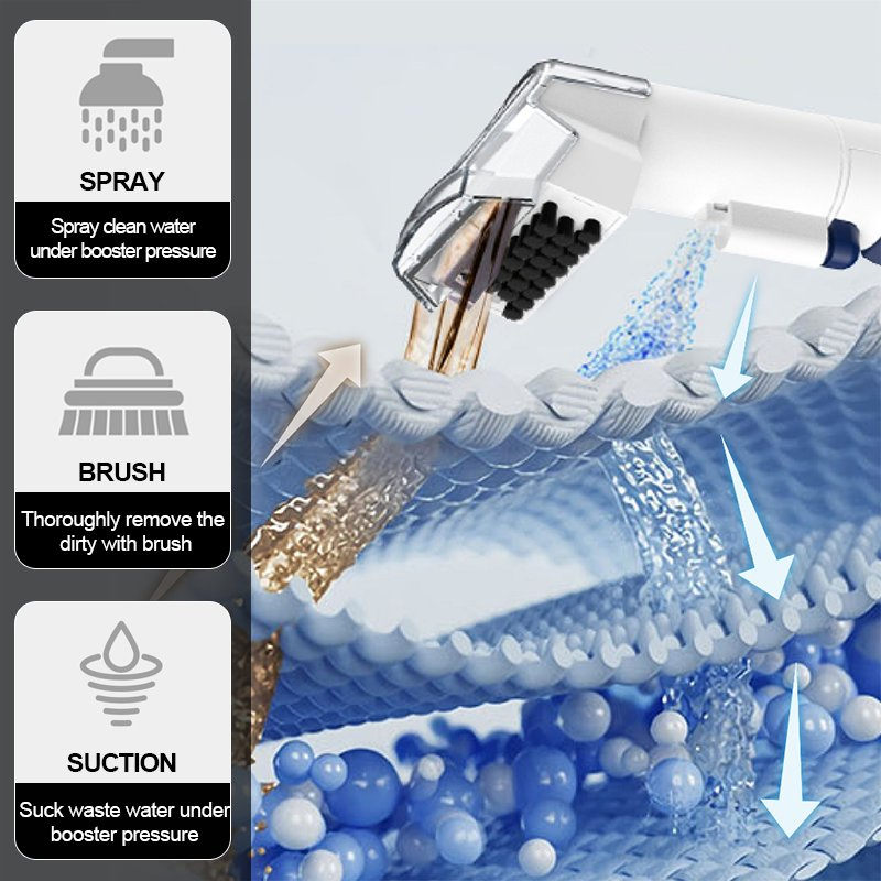 CE CB Certificated Portable Sofa Spot Cleaner Electric Wet and Dry Powerful Deep Vacuum Upholstery Carpet Cleaning Machine