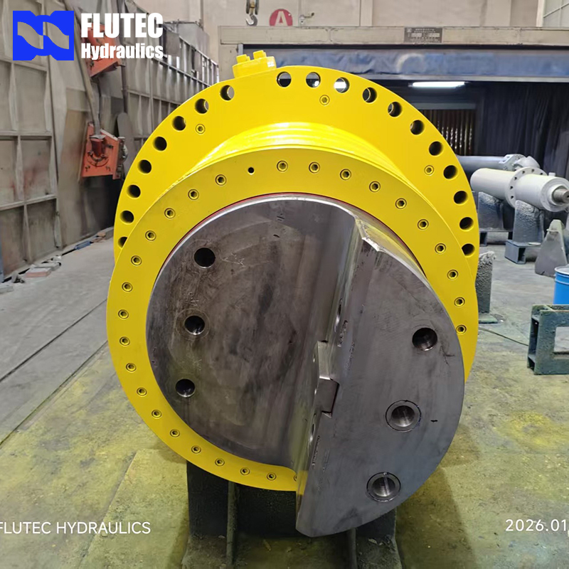 Гидравлический цилиндр одностороннего действия для гильотинных ножниц