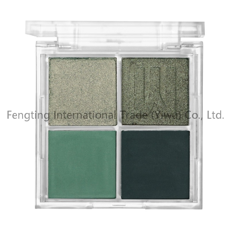Manufacturer Direct Sales New Self Owned Brand 4-Color Matte Pearlescent Eye Shadow Plate