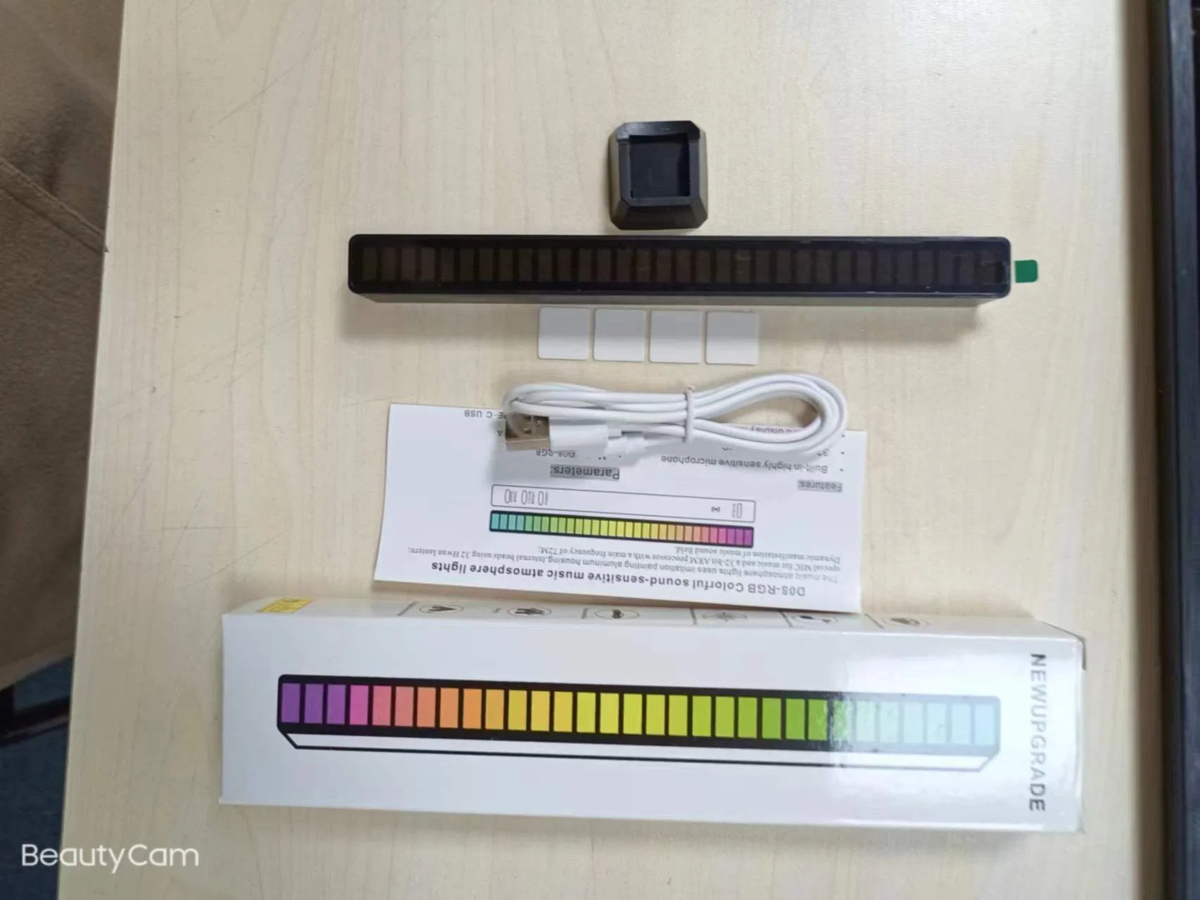 Голосовое управление, интеллектуальный подъем, перезаряжаемая RGB-лампа с музыкальным ритмом
