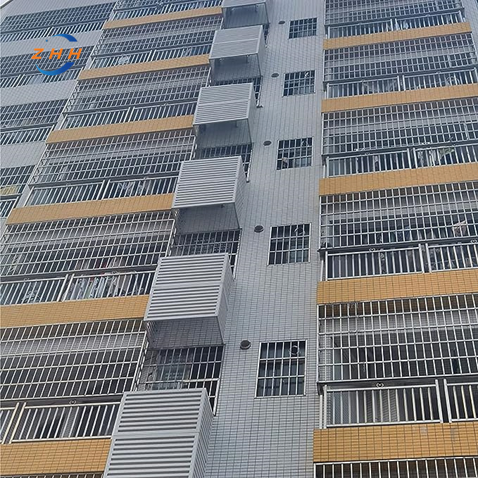 Decorative AC Unit Parts Galvanized Steel Outdoor Air Conditioning Covers AC Cover