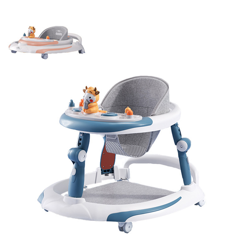 Design Multi-Functional Tollder Walking Chair Baby Learning Walker with Toy