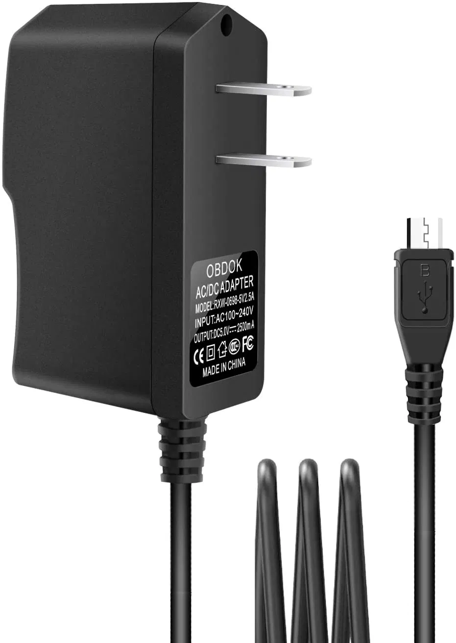 Raspberry Pi 3 Power Supply 5V 2.5A Micro USB AC Adapter Charger Us Plug