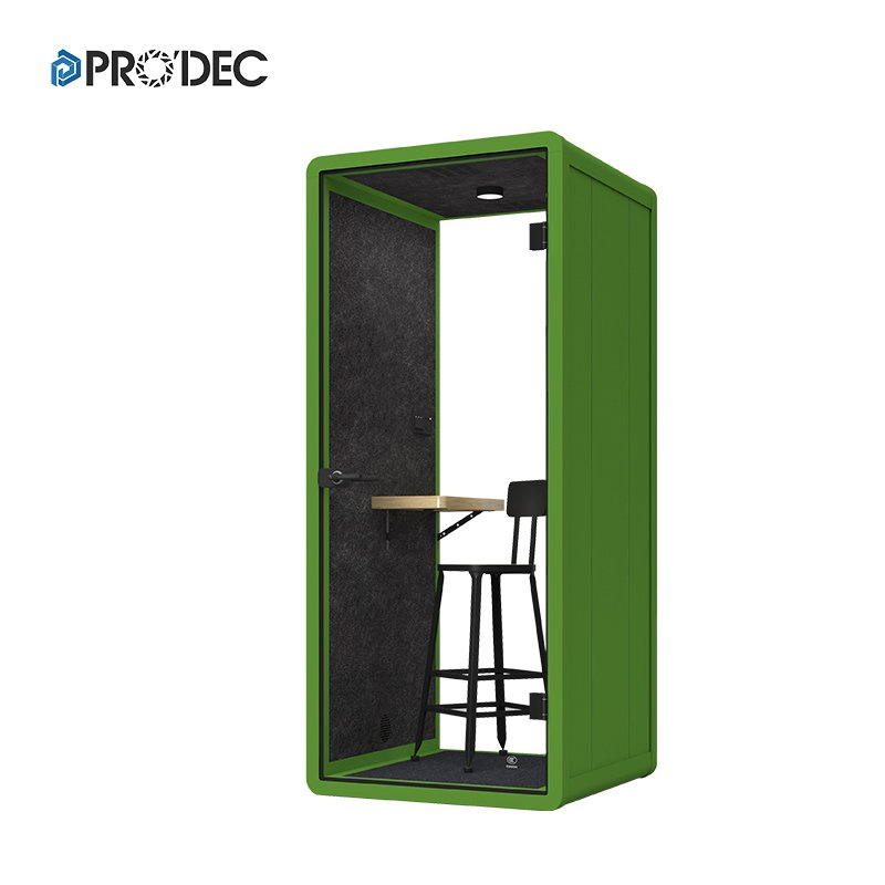 New Design Tiny Prefab Meeting Room Phone Booth Office 4 Seat Pod