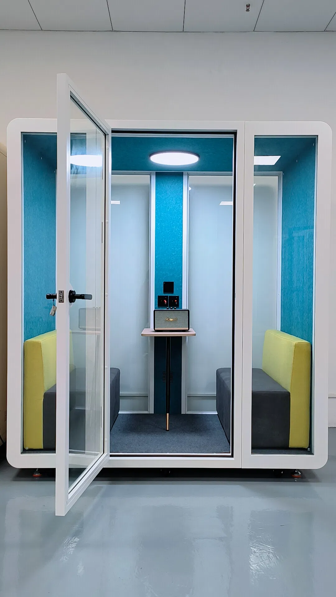 Premium Soundproof Booth for Home Office Use, Adjustable Design