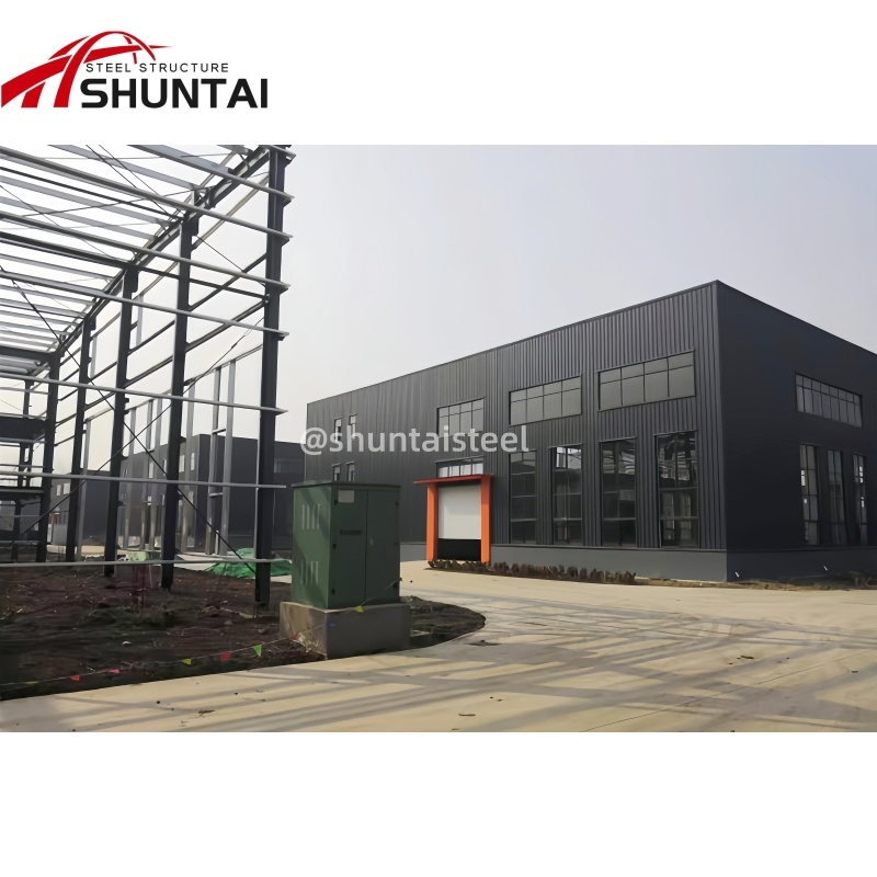Steel Frame for Steel Structure Building Material Prefab Factory Building Workshop Shed Beam Hangar Warehouse Column Building Steel Structure Warehouse