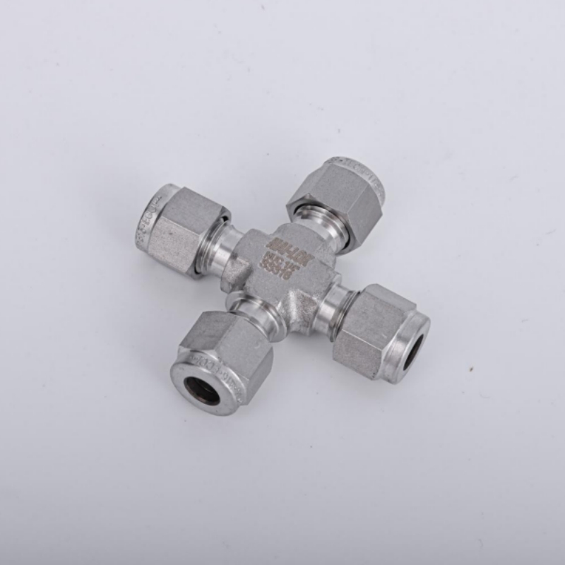 316 Stainless Steel 10mm Od Double Ferrule Instrumentation Tube Fitting Female Straight - 3/8" Tube Od X 1/4" NPT Female Union