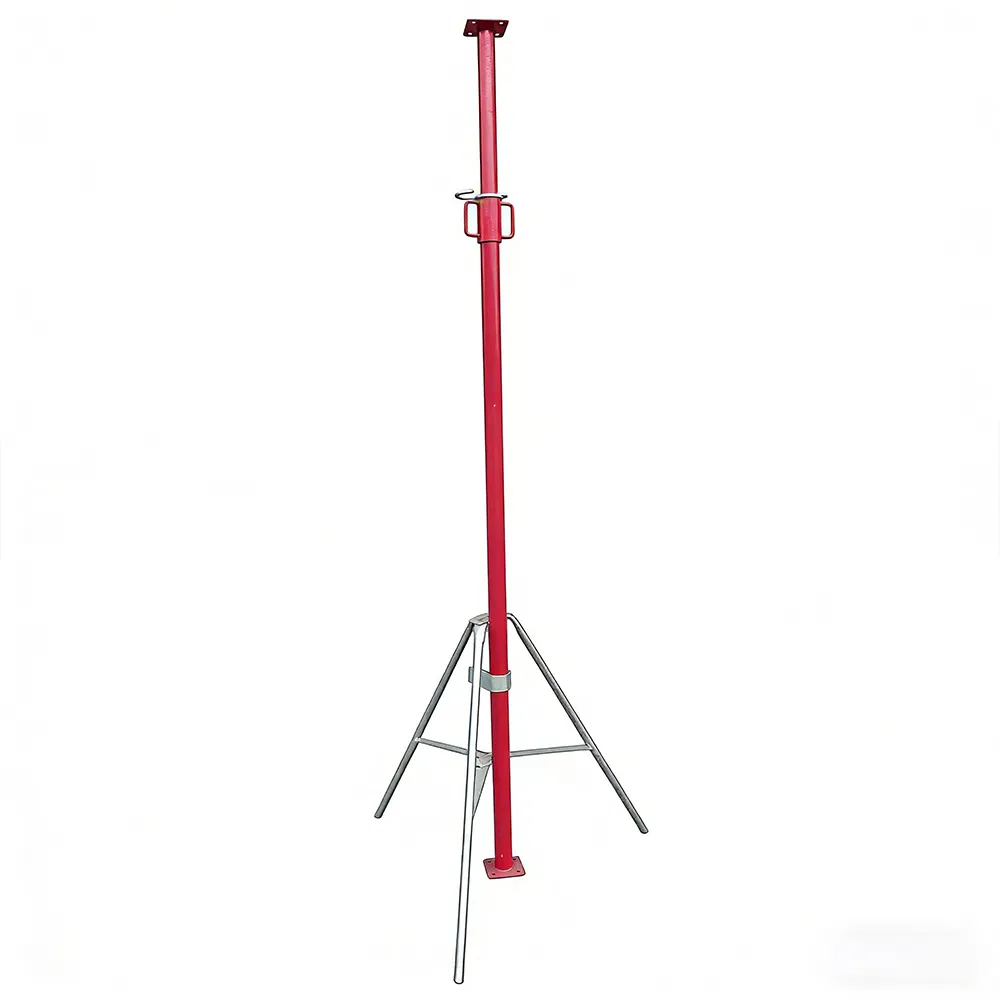 Steel Scaffolding Props with Powder-Coated Protective Finish