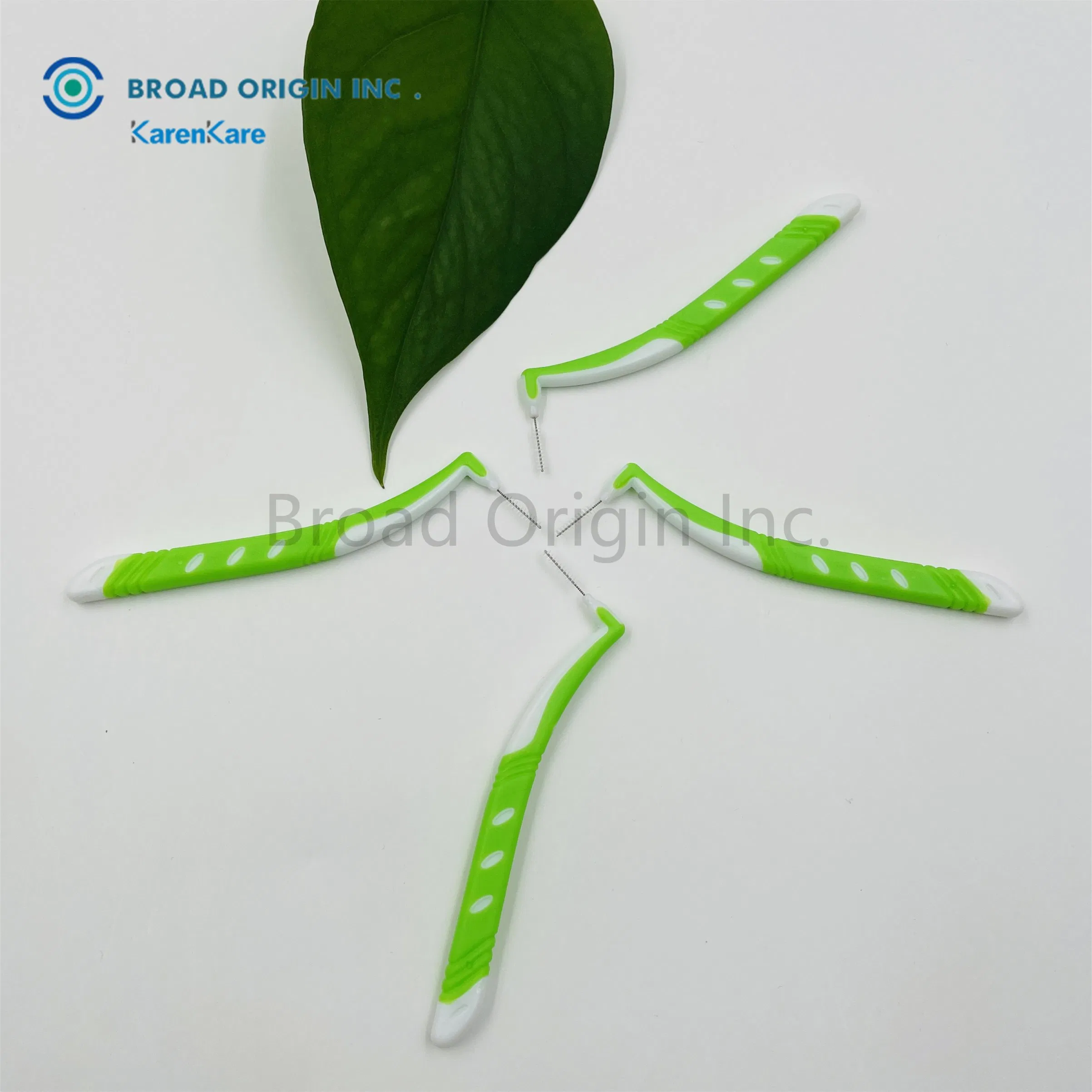 L Shape Adult Interdental Brush Excellent Quality Custom Logo with Cap Teeth Clean