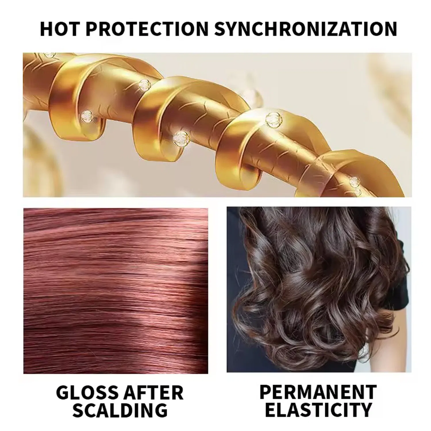 Free Sample Curl Hair Perm Cream for Black Woman Agent Fruity Acid