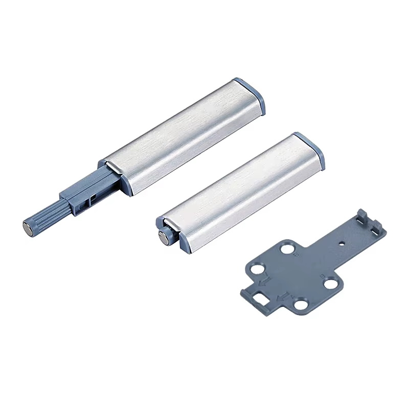 Magnetic Iron Door Catcher Cabinet Storage Push Open Device with Plastic Rebound Magnetic Push Open Door Head