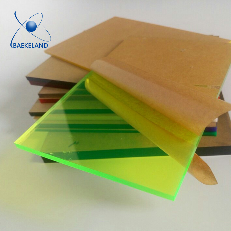 Transparent Acrylic Sheet High Gloss Clear Plastic Sheet PMMA Plate Colored Perspex Laminate Board