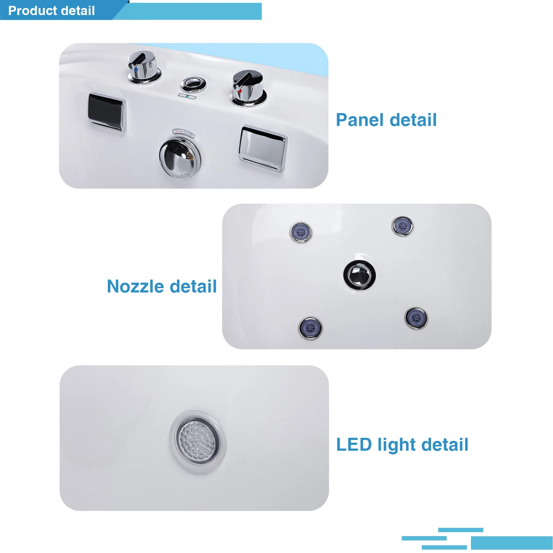 Детская ванночка с гидромассажем и воздушным насосом