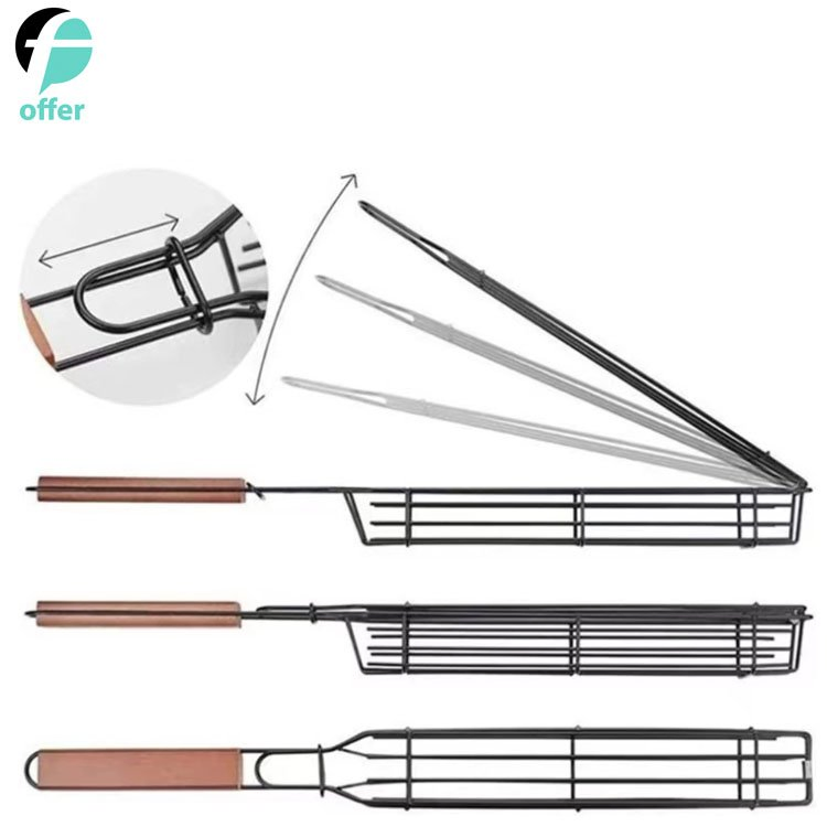 Non-Stick Grilling Basket with Handle